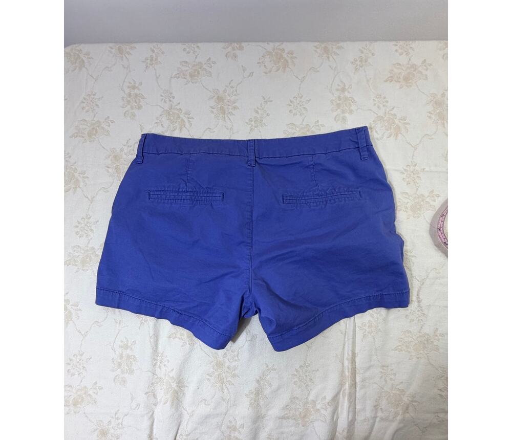 Old Navy Women's Everyday Shorts Size 8 Royal Blue Cobalt Flat Front Casua